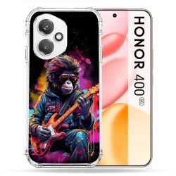 Coque Renforcée Pour Honor 400 5G Musique Rock Singe