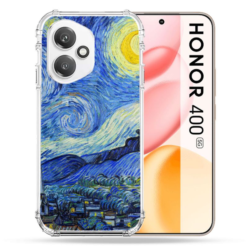 Coque Renforcée Pour Honor 400 5G Peinture La nuit étoilée