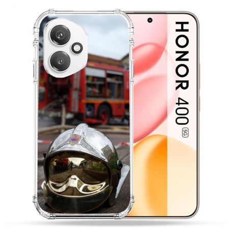 Coque Renforcée Pour Honor 400 5G Pompier Casque Camion