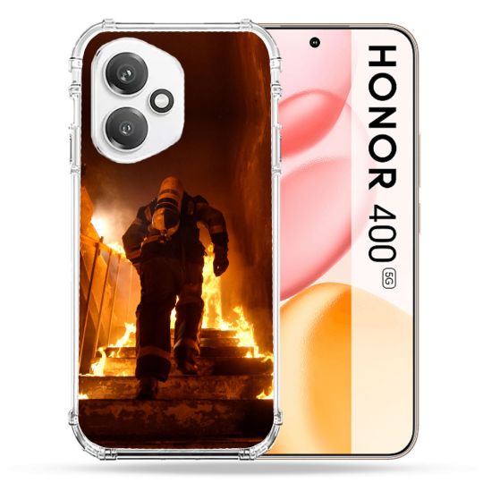 Coque Renforcée Pour Honor 400 5G Pompier Escalier