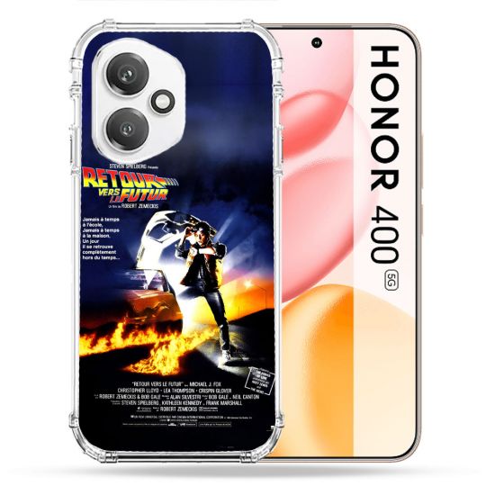 Coque Renforcée Pour Honor 400 5G Retour Vers Le Futur Affiche