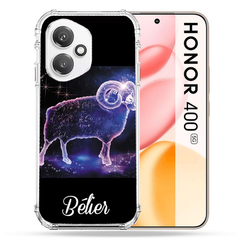 Coque Renforcée Pour Honor 400 5G Signe Zodiaque 2 Bélier
