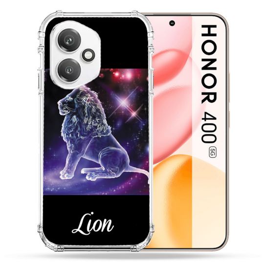 Coque Renforcée Pour Honor 400 5G Signe Zodiaque 2 Lion