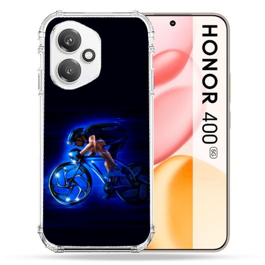 Coque Renforcée Pour Honor 400 5G Sport Cyclisme Bleu
