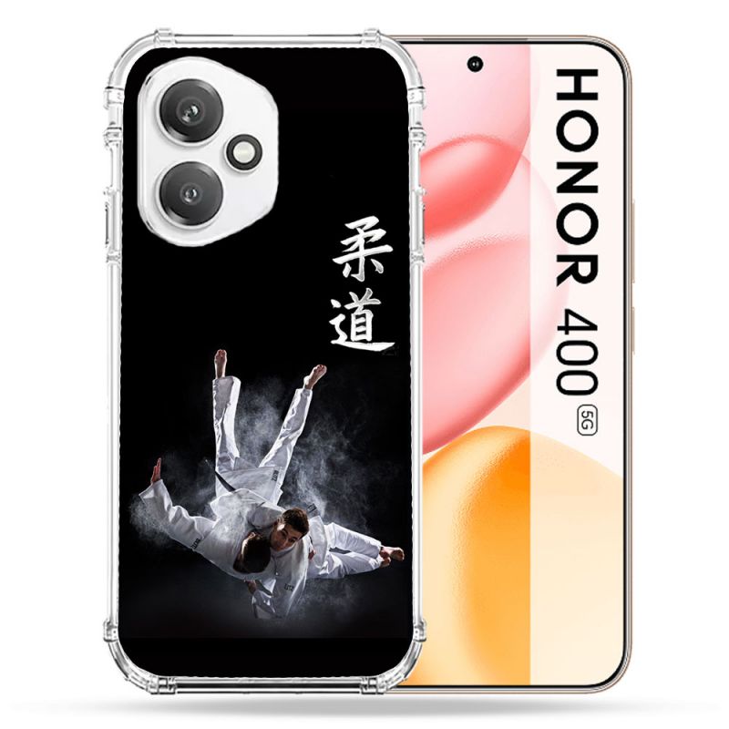 Coque Renforcée Pour Honor 400 5G Sport Judo Noir