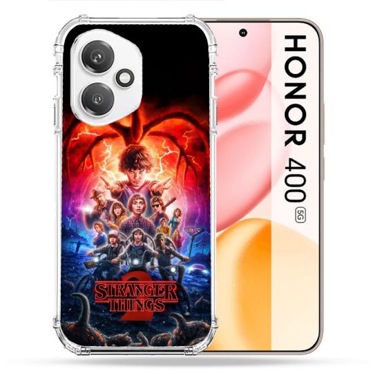 Coque Renforcée Pour Honor 400 5G Stranger Things Affiche 2