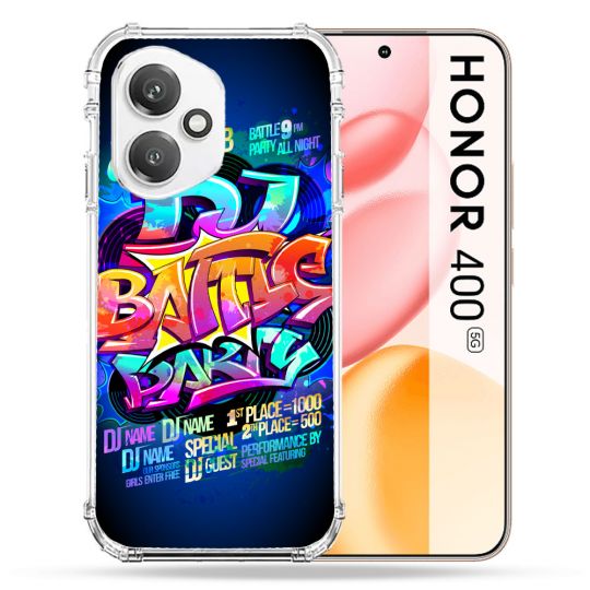 Coque Renforcée Pour Honor 400 5G Street Art Rap