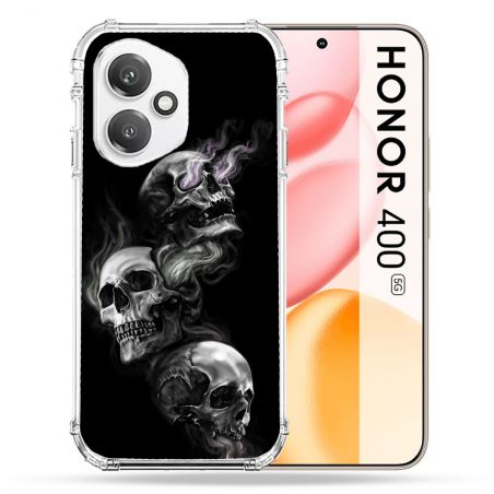 Coque Renforcée Pour Honor 400 5G Tete de Mort Triple