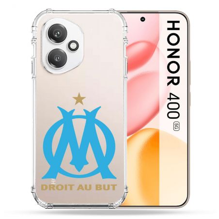 Coque Renforcée Transparente Pour Honor 400 5G Foot Olympique Marseille OM