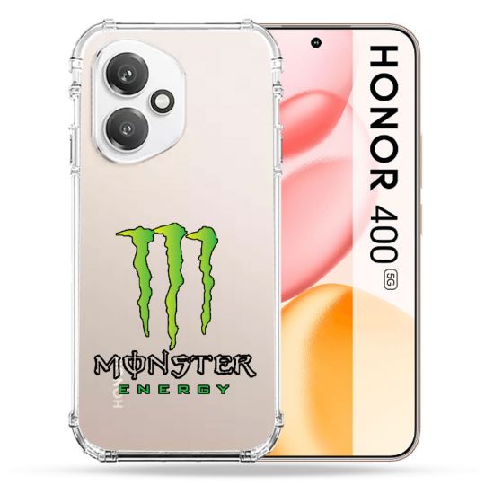 Coque Renforcée Transparente Pour Honor 400 5G Monster Energy