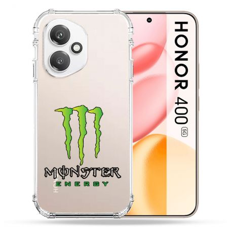 Coque Renforcée Transparente Pour Honor 400 5G Monster Energy