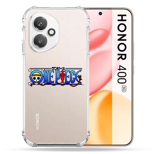 Coque Renforcée Transparente Pour Honor 400 5G One Piece Logo