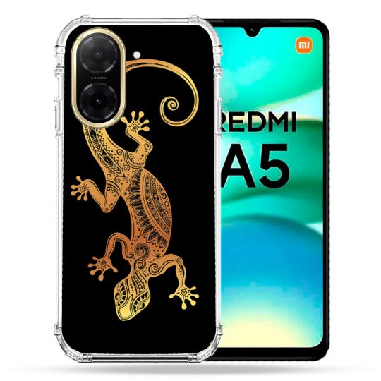 Coque Renforcée Pour Xiaomi Redmi A5 Animal Lezard Noir
