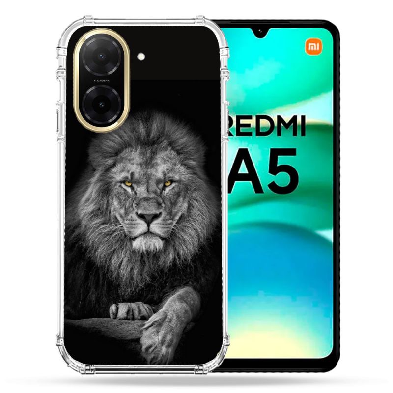 Coque Renforcée Pour Xiaomi Redmi A5 Animal Lion Majestueux