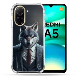Coque Renforcée Pour Xiaomi Redmi A5 Animal Loup Business