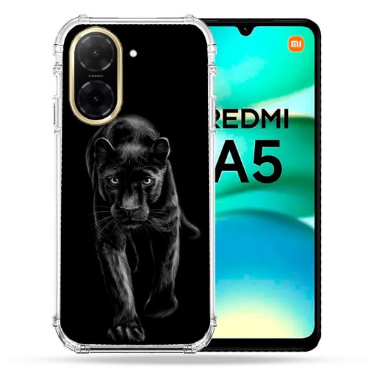 Coque Renforcée Pour Xiaomi Redmi A5 Animal Panthère Noire