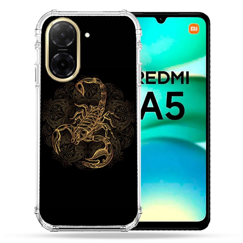 Coque Renforcée Pour Xiaomi Redmi A5 Animal Scorpion Fresque