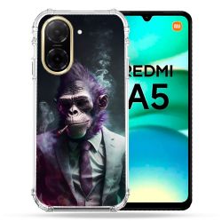 Coque Renforcée Pour Xiaomi Redmi A5 Animal Singe Business