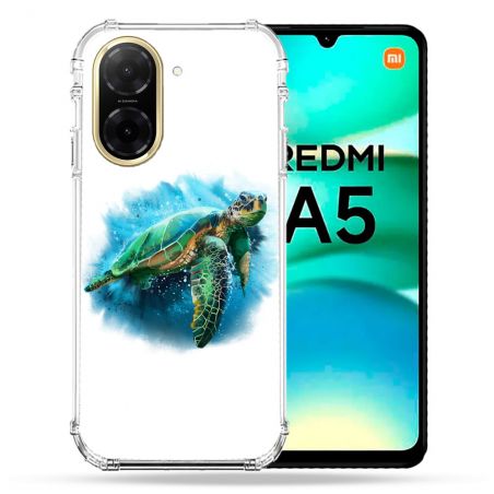 Coque Renforcée Pour Xiaomi Redmi A5 Animal Tortue Blanche multicolore