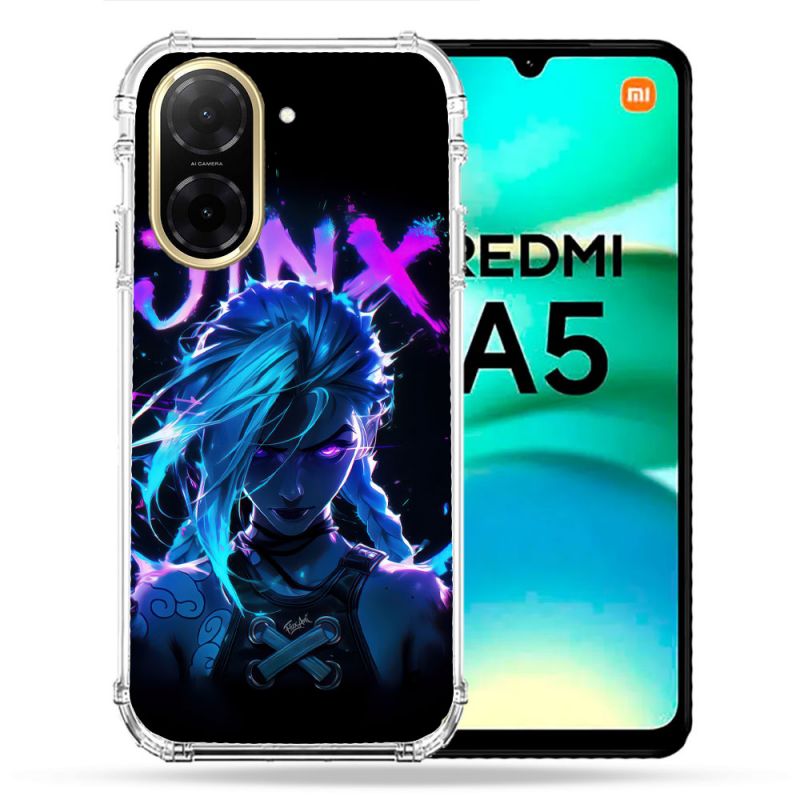 Coque Renforcée Pour Xiaomi Redmi A5 Arcane Jinx Night