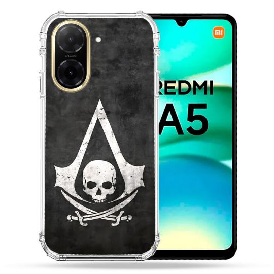 Coque Renforcée Pour Xiaomi Redmi A5 Assassin Creed Tete Mort