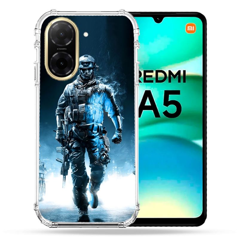 Coque Renforcée Pour Xiaomi Redmi A5 Call Of Duty Guerrier