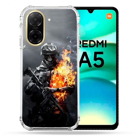 Coque Renforcée Pour Xiaomi Redmi A5 Call Of Duty Squelette