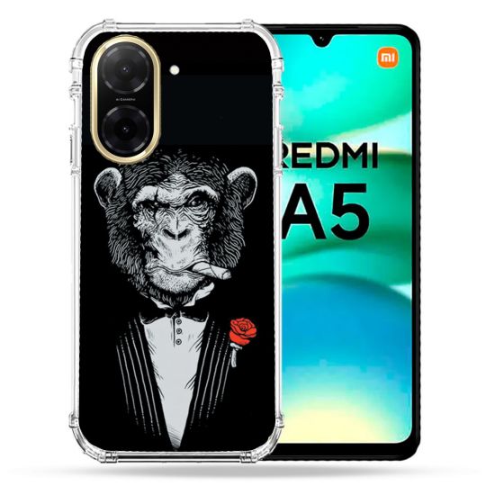 Coque Renforcée Pour Xiaomi Redmi A5 Decale Singe Mafia