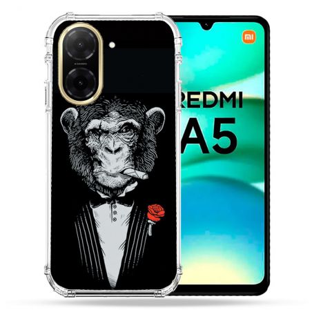 Coque Renforcée Pour Xiaomi Redmi A5 Decale Singe Mafia