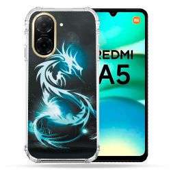 Coque Renforcée Pour Xiaomi Redmi A5 Fantastique Dragon Bleu