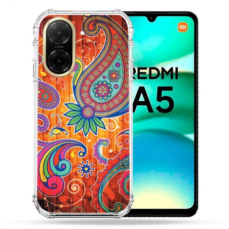 Coque Renforcée Pour Xiaomi Redmi A5 Fleur Psychedelic