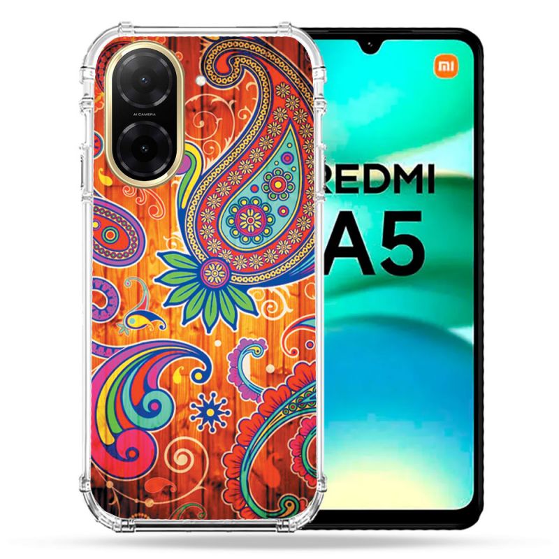 Coque Renforcée Pour Xiaomi Redmi A5 Fleur Psychedelic