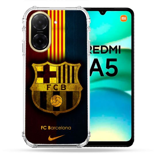 Coque Renforcée Pour Xiaomi Redmi A5 Foot FC Barcelone Vintage