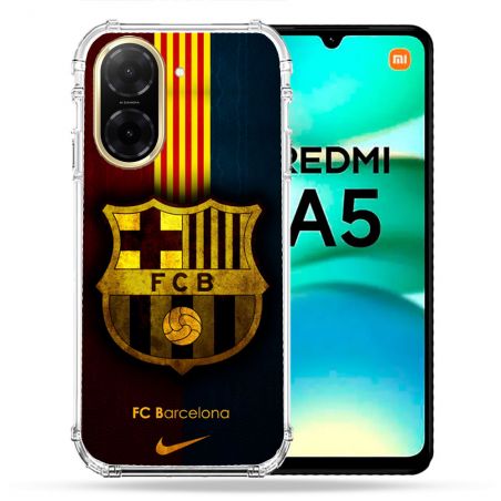 Coque Renforcée Pour Xiaomi Redmi A5 Foot FC Barcelone Vintage