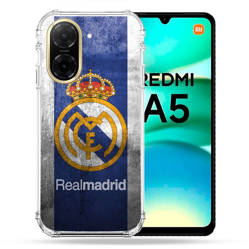 Coque Renforcée Pour Xiaomi Redmi A5 Foot Real Madrid