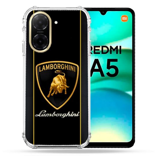 Coque Renforcée Pour Xiaomi Redmi A5 Lamborghini Carbone