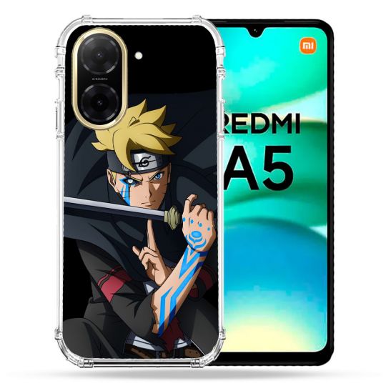Coque Renforcée Pour Xiaomi Redmi A5 Manga Boruto Tatouage