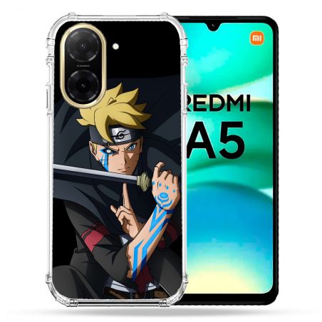 Coque Renforcée Pour Xiaomi Redmi A5 Manga Boruto Tatouage