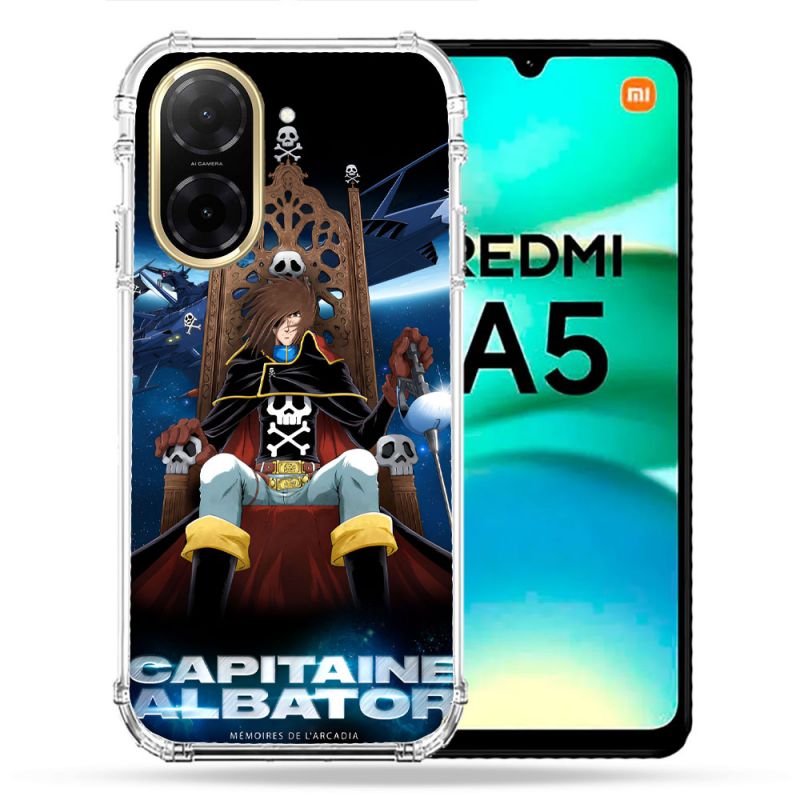 Coque Renforcée Pour Xiaomi Redmi A5 Manga Capitaine Albator
