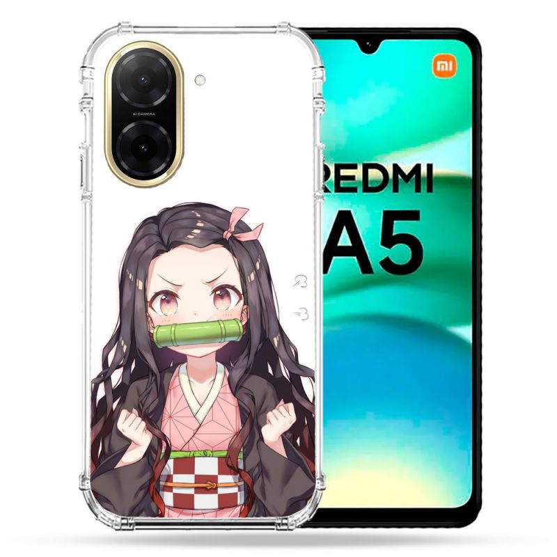Coque Renforcée Pour Xiaomi Redmi A5 Manga Demon Slayer Nezuko