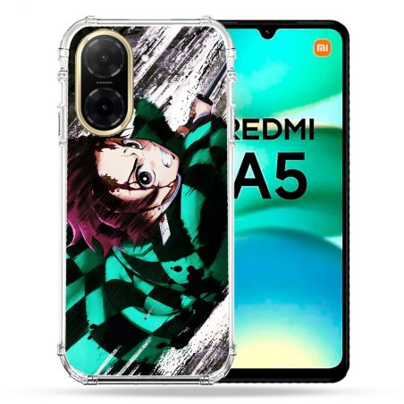 Coque Renforcée Pour Xiaomi Redmi A5 Manga Demon Slayer Tanjiro
