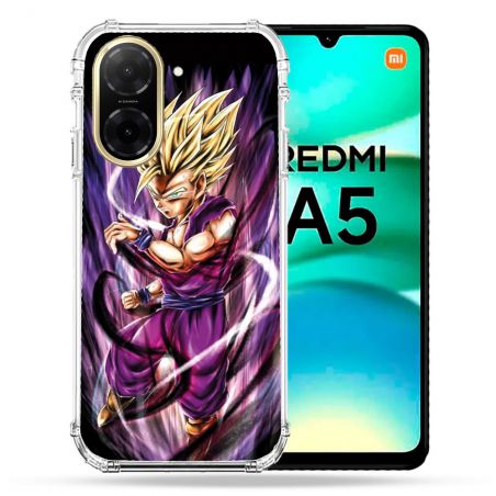 Coque Renforcée Pour Xiaomi Redmi A5 Manga Dragon Ball Sangohan Violet
