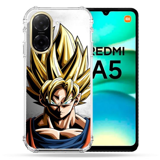 Coque Renforcée Pour Xiaomi Redmi A5 Manga Dragon Ball Sangoku Portrait