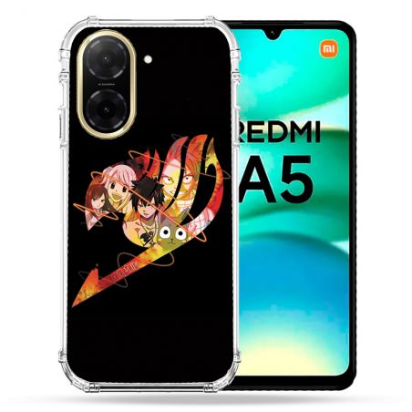 Coque Renforcée Pour Xiaomi Redmi A5 Manga Fairy Tail Logo Noir