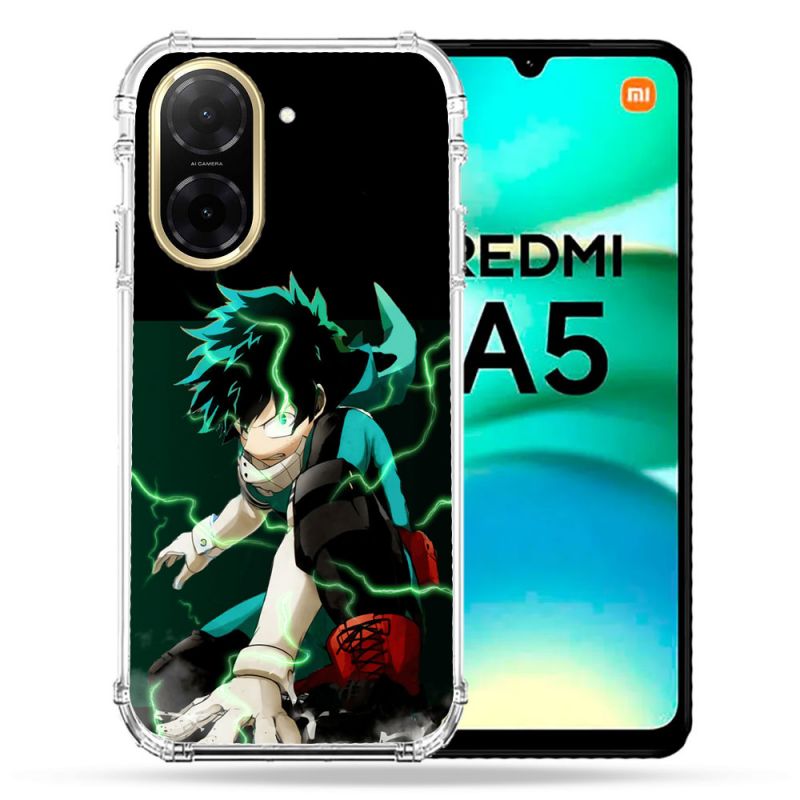 Coque Renforcée Pour Xiaomi Redmi A5 Manga My Hero Academia Deku