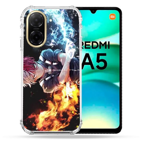 Coque Renforcée Pour Xiaomi Redmi A5 Manga My Hero Academia Shoto