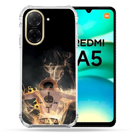 Coque Renforcée Pour Xiaomi Redmi A5 Manga One Piece Ace Noir