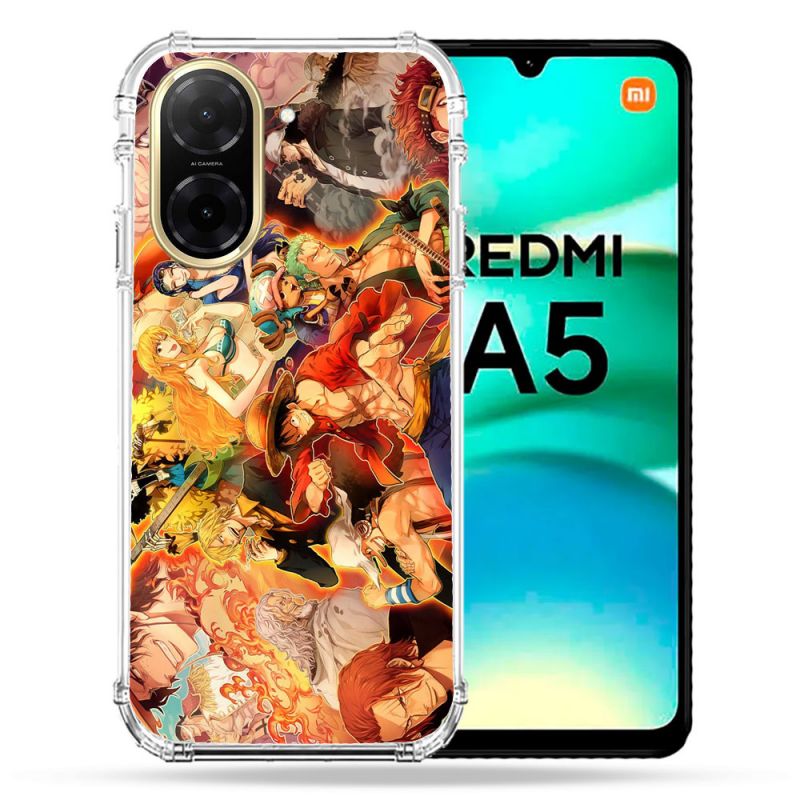 Coque Renforcée Pour Xiaomi Redmi A5 Manga One Piece Nakama