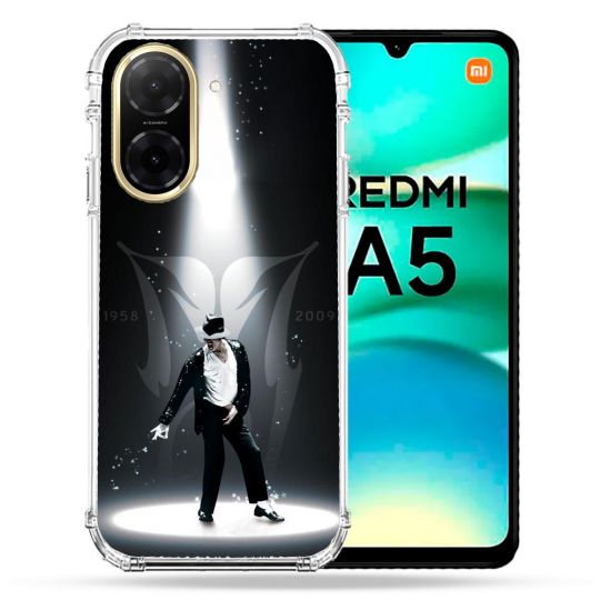 Coque Renforcée Pour Xiaomi Redmi A5 Michael Jackson Noir