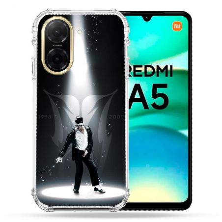 Coque Renforcée Pour Xiaomi Redmi A5 Michael Jackson Noir